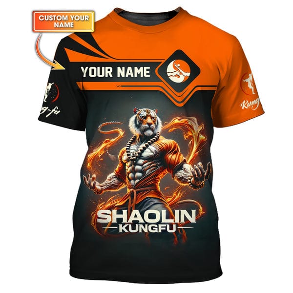 Custom Shaolin Kung Fu Shirt, Gift For Shaolin Kung Fu Lover, All Over Printed