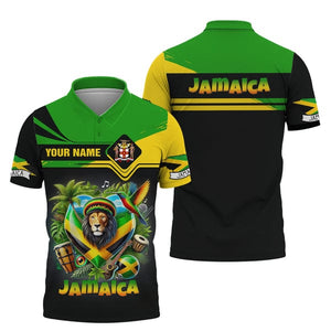 Custom Jamaica Shirt, Gift For Jamaica Lover, All Over Printed