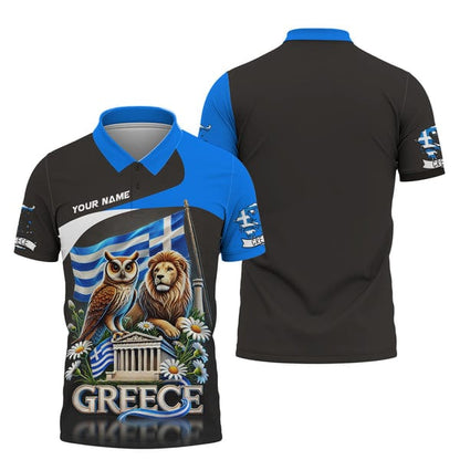 Greece Shirt, Gift For Greece Lover, All Over Printed