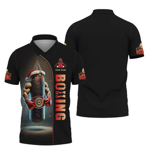 Custom Boxing 3D Shirt With Boxing Bag Champion Personalized Gift For Boxing Lovers, All Over Printed