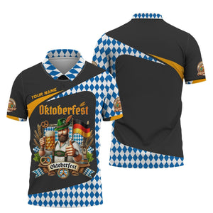 Oktoberfest Custom Name 3D Shirts Beer Festival T-Shirt Gift For Oktoberfest Lovers, All Over Printed