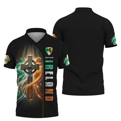 Custom Ireland Shirt, Gift For Ireland Lover, All Over Printed