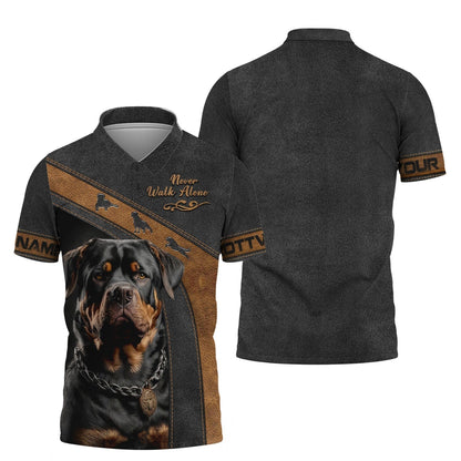 Majestic Rottweiler Custom T-Shirts Rottweiler 3D Shirt, All Over Printed