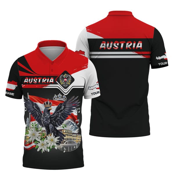 Personalized Austria Shirts, All Over Printed