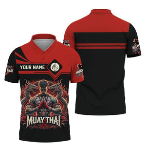 Custom Muay Thai Shirt, Gift For Muay Thai Lover, All Over Printed