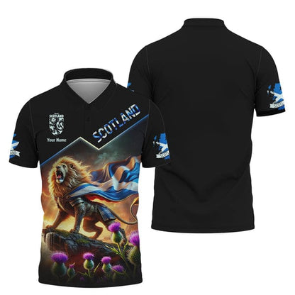 Custom Scotland Shirt, Gift For Scotland Lover, All Over Printed