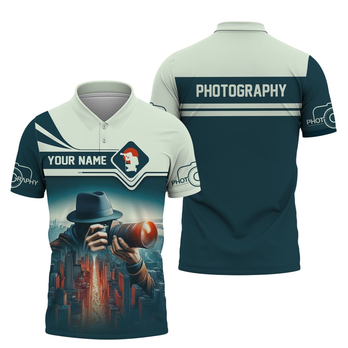 Photography Custom T- Shirts Photographer In The City 3D Shirt Gift For Photographer Lover, All Over Printed