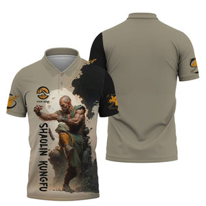 Custom Shaolin Kung Fu Shirt, Gift For Shaolin Kung Fu Lover, All Over Printed