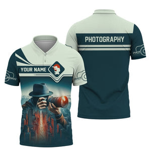 Custom Photography Shirt, Gift For Photography Lover, All Over Printed