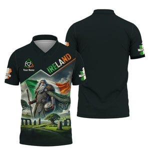 Custom Ireland Shirt, Gift For Ireland Lover, All Over Printed