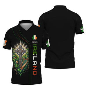 Custom Ireland Shirt, Gift For Ireland Lover, All Over Printed