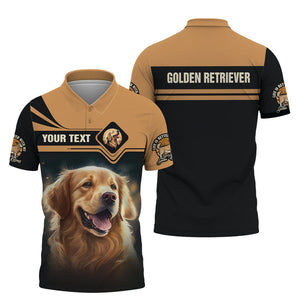 Golden Retriever Shirt, Gift For Dog Lover, All Over Printed