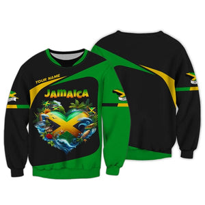 Custom Jamaica Shirt, Gift For Jamaica Lover, All Over Printed