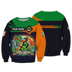 Custom Ireland Shirt, Gift For Ireland Lover, All Over Printed