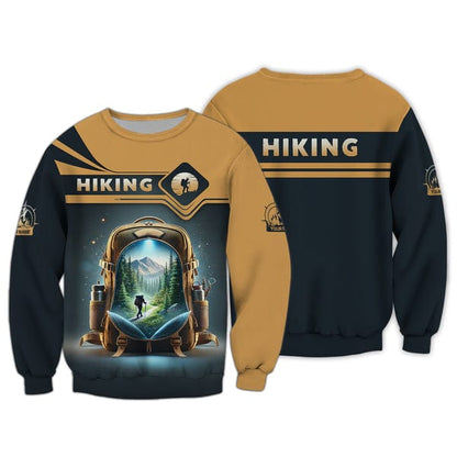 Hiking Shirt, Gift For Hiking Lover, All Over Printed