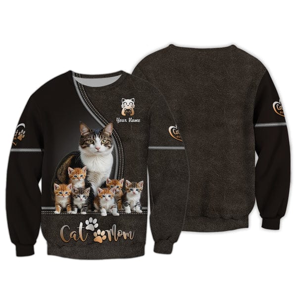Personalized Cat Lover Shirt, All Over Printed