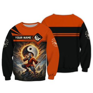 Custom Shaolin Kung Fu Shirt, Gift For Shaolin Kung Fu Lover, All Over Printed