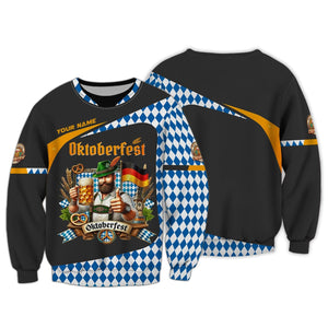 Oktoberfest Custom Name 3D Shirts Beer Festival T-Shirt Gift For Oktoberfest Lovers, All Over Printed