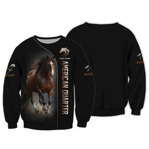 Custom Horse Shirt, Gift For Horse Lover, All Over Printed