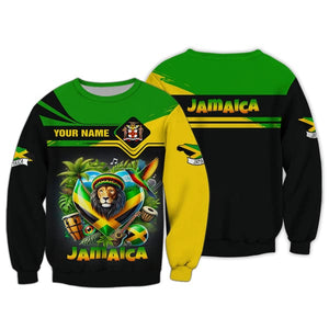 Custom Jamaica Shirt, Gift For Jamaica Lover, All Over Printed