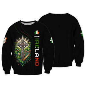 Custom Ireland Shirt, Gift For Ireland Lover, All Over Printed