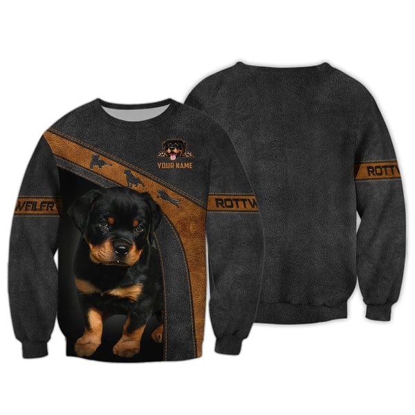Custom Rottweiler Shirt, Gift For Rottweiler Lover, All Over Printed