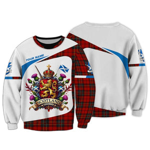 Custom Scotland Shirt, Gift For Scotland Lover, All Over Printed