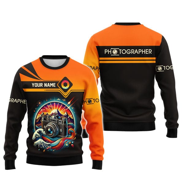 Custom Photography Shirt, Gift For Photography Lover, All Over Printed