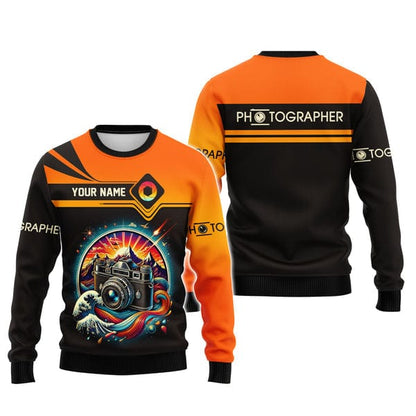 Custom Photography Shirt, Gift For Photography Lover, All Over Printed