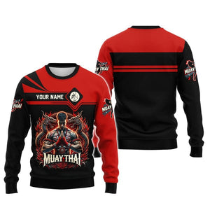 Custom Muay Thai Shirt, Gift For Muay Thai Lover, All Over Printed