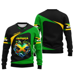 Custom Jamaica Shirt, Gift For Jamaica Lover, All Over Printed