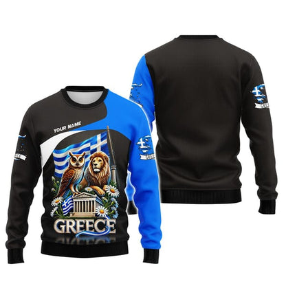 Greece Shirt, Gift For Greece Lover, All Over Printed