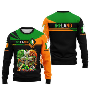 Custom Ireland Shirt, Gift For Ireland Lover, All Over Printed