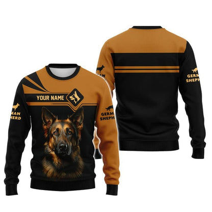 German Shepherd Shirt, Gift For Dog Lover, All Over Printed