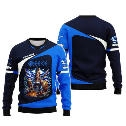 Greece Shirt, Gift For Greece Lover, All Over Printed