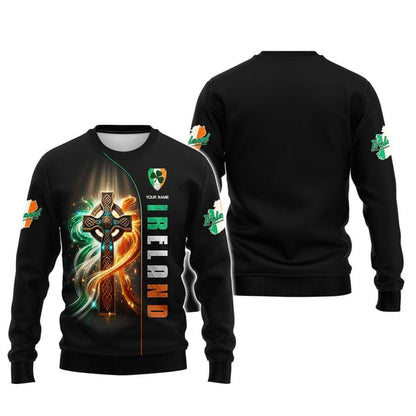 Custom Ireland Shirt, Gift For Ireland Lover, All Over Printed