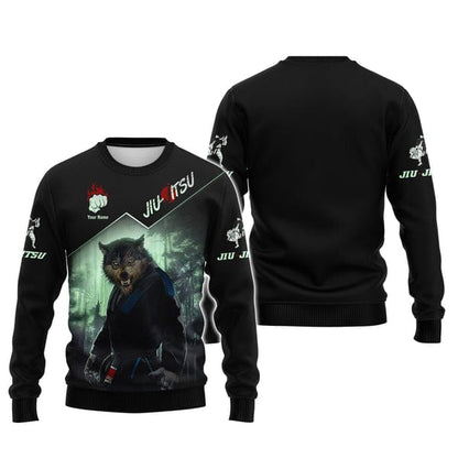 Custom Jiu-Jitsu Shirt, Gift For Jiu-Jitsu Lover, All Over Printed