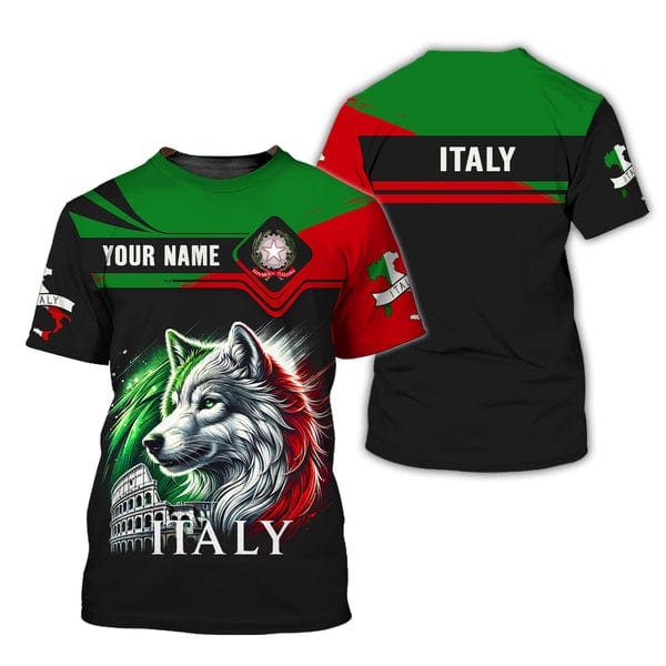 Custom Italy Shirt, Gift For Italy Lover, All Over Printed