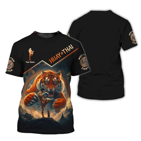 Custom Muay Thai Shirt, Gift For Muay Thai Lover, All Over Printed