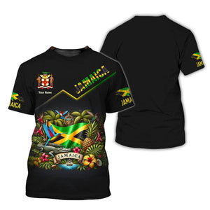 Custom Jamaica Shirt, Gift For Jamaica Lover, All Over Printed