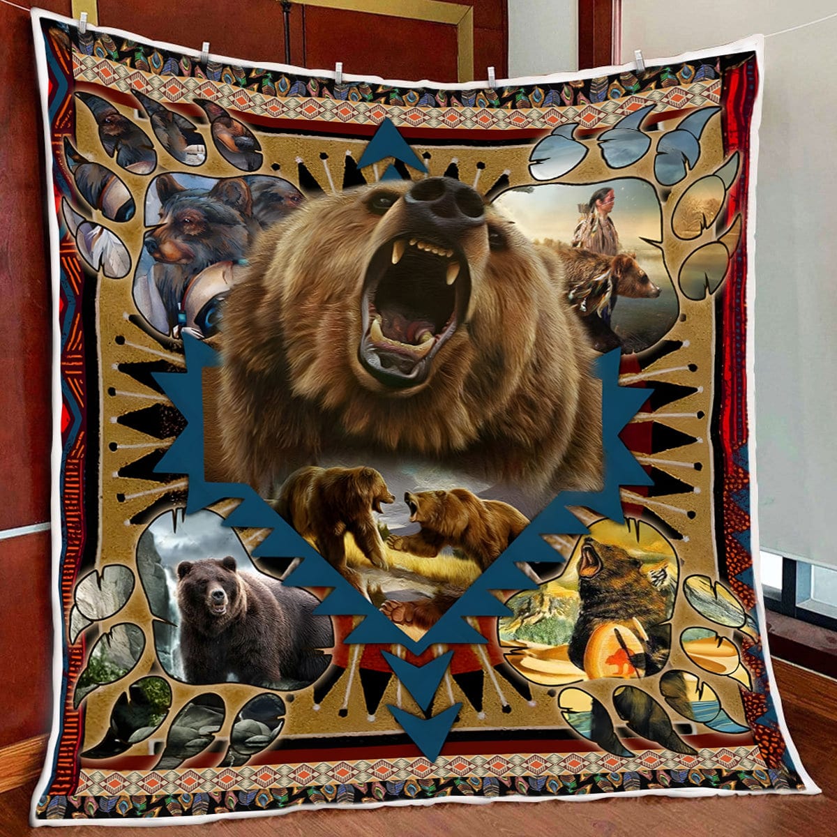 Bear discount sherpa blanket