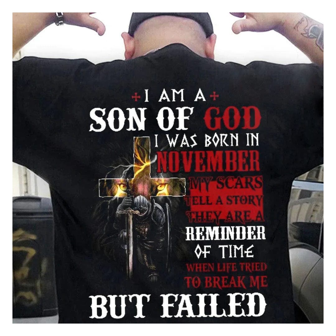 I Am A Son Of God Personalized Shirts
