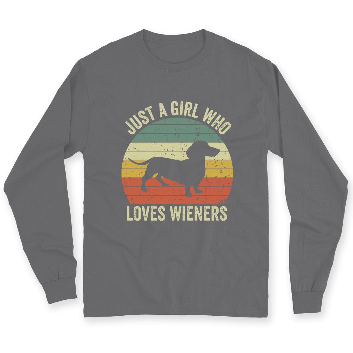 Solo una chica que ama las camisetas de Dachshund de Wieners