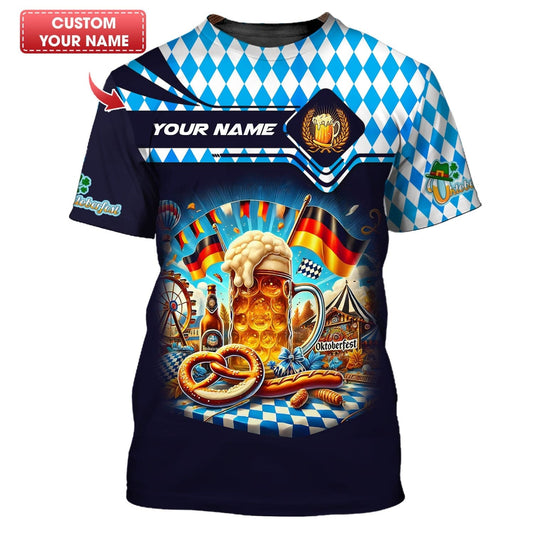 Personalized Oktoberfest Shirt Pride Shirt Gift For Beer Lover, All Over Printed