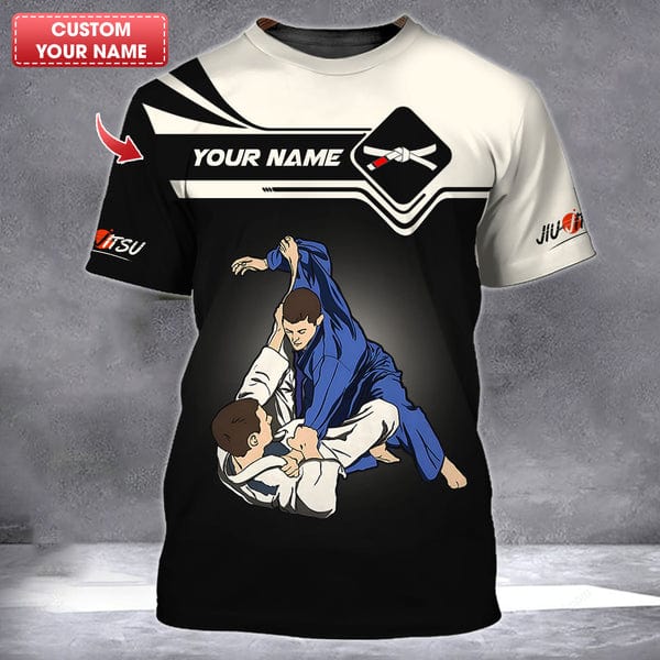 Custom Jiu-Jitsu Shirt, Gift For Jiu-Jitsu Lover, All Over Printed