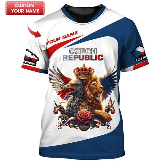Personalized Czech Republic Shirt