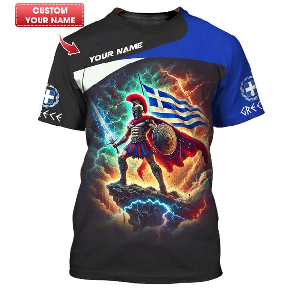 Greece Shirt, Gift For Greece Lover, All Over Printed