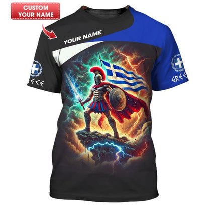 Greece Shirt, Gift For Greece Lover, All Over Printed