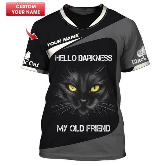 Personalized Cat Lover Shirt, All Over Printed