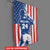 Personalized American Baseball House Flag